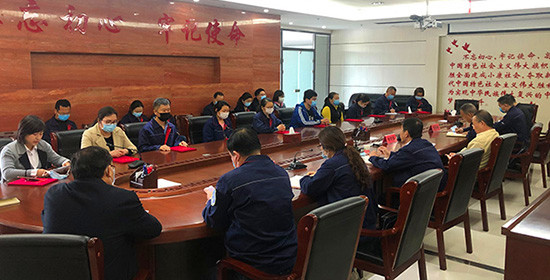 麦斯克公司党委召开梭巡调研反应整改任务带动安排会