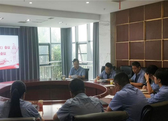 麦斯克电子召开党委（扩展）集会